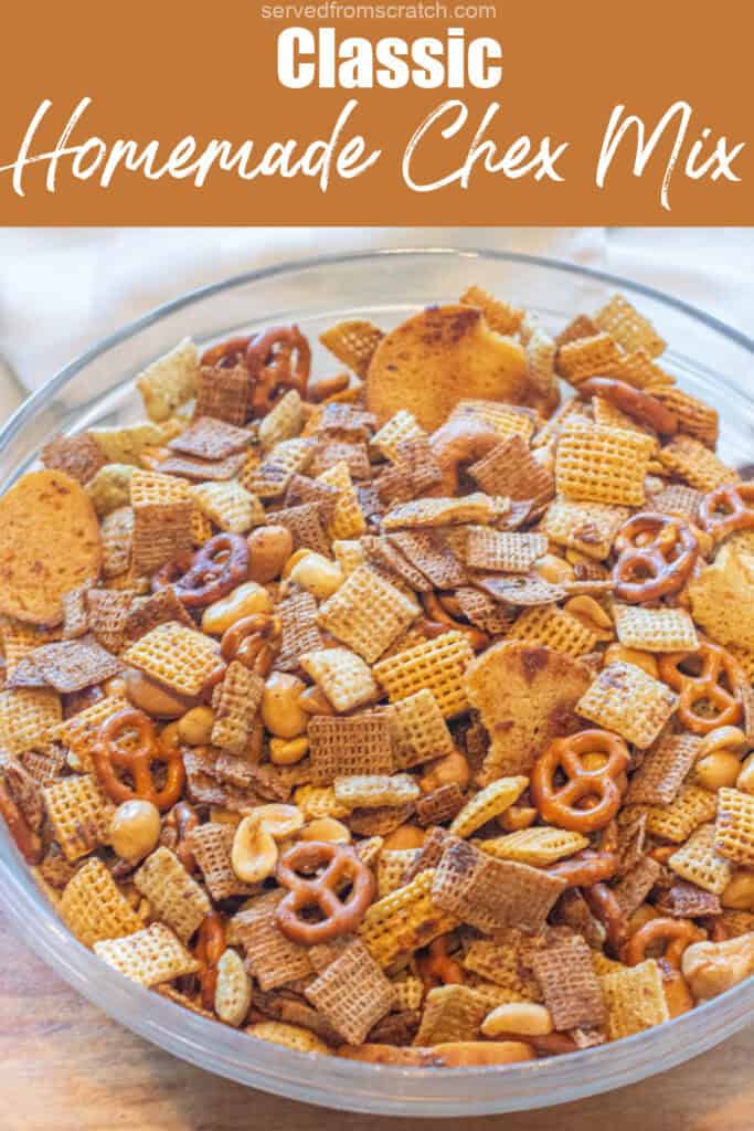 an overhead of a bowl of Pinterest pin text.