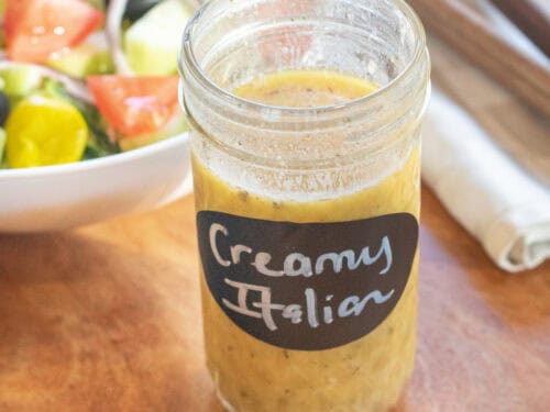 Homemade Creamy Italian Dressing Homemade Creamy Italian Dressing